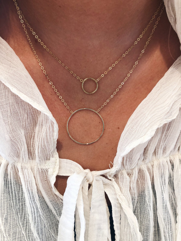 Eve Circle Necklace - Small