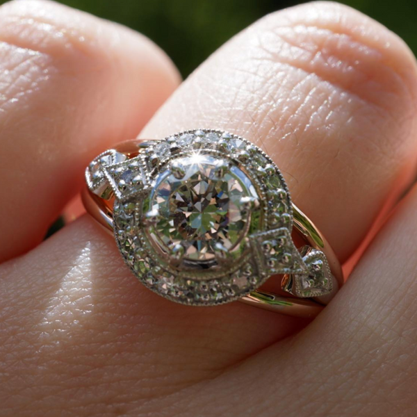 Crystal's Georgian Diamond Ring