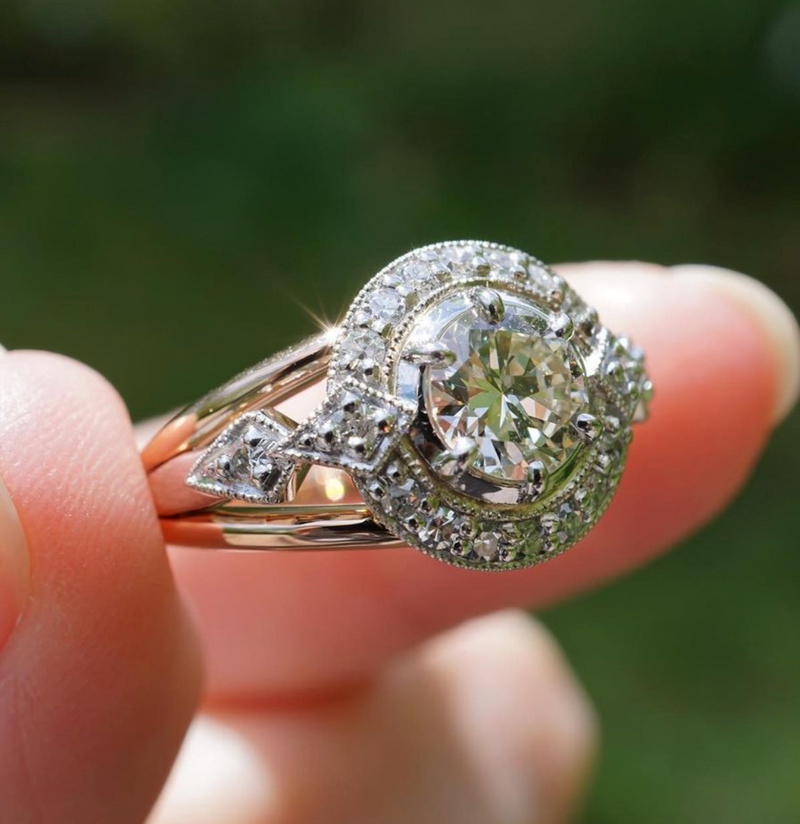 Crystal's Georgian Diamond Ring
