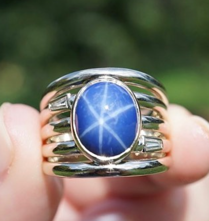 Jeannette's Star Sapphire Ring