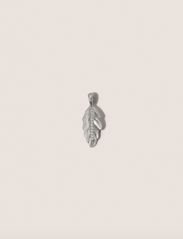 Diamond Sea Oat Pendant