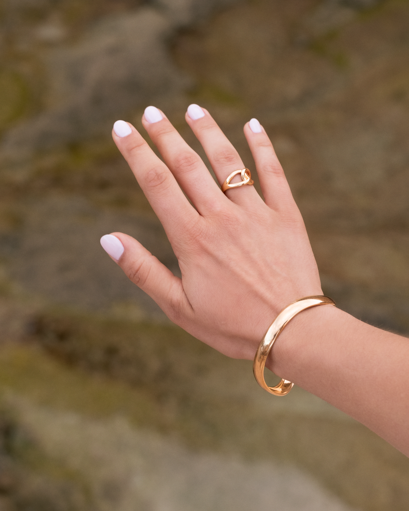Thick Ophelia Bangle – Selina King
