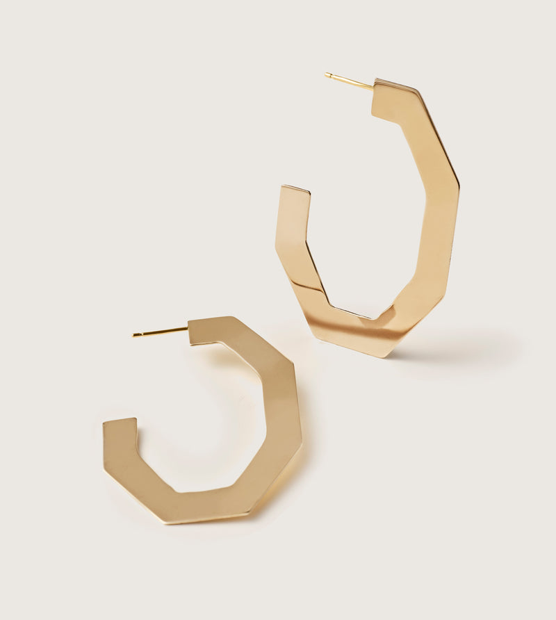 Large Anna Hoops