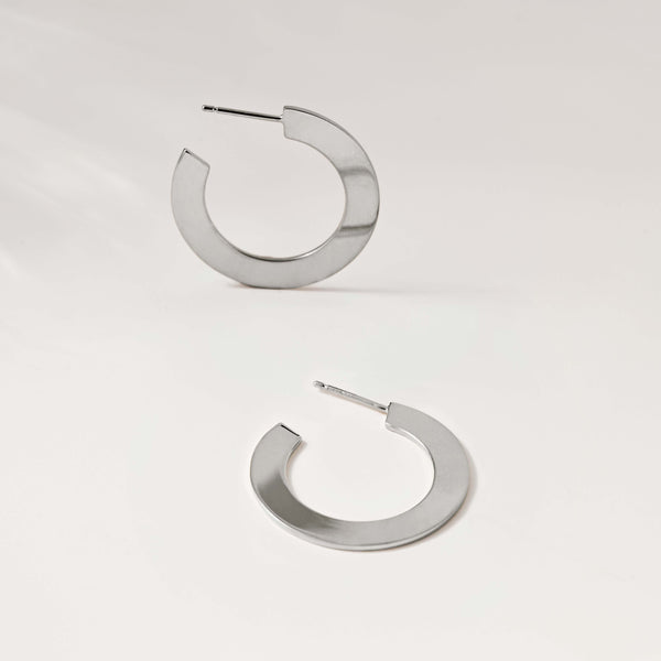 Leona Hoops Small  Sample Sale