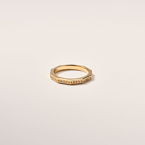 14K Yellow Gold Celestine Ring