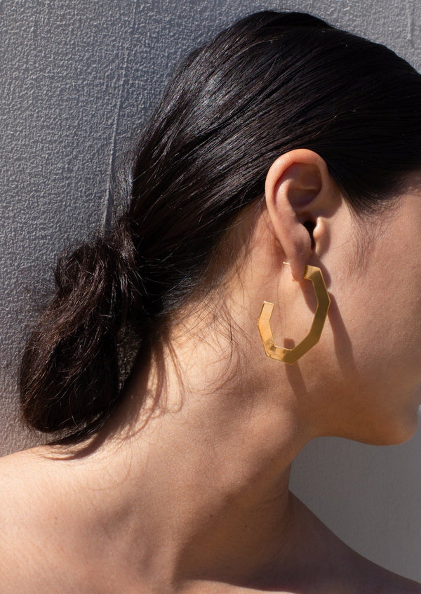 Large Anna Hoops