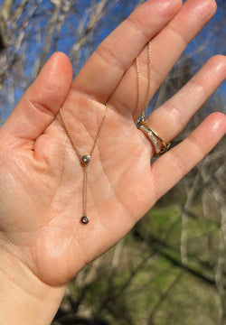 Diamond Y-Necklace