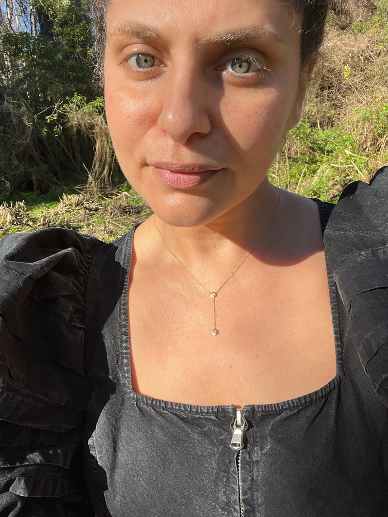 Diamond Y-Necklace