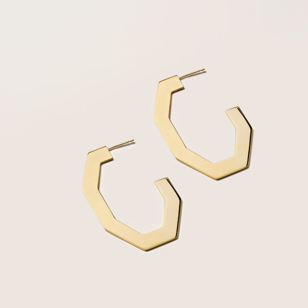 Medium Anna Hoops Sample Sale
