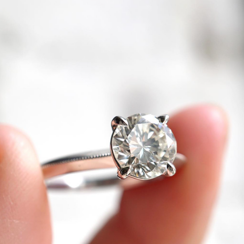Courtney's Solitaire Engagement Ring