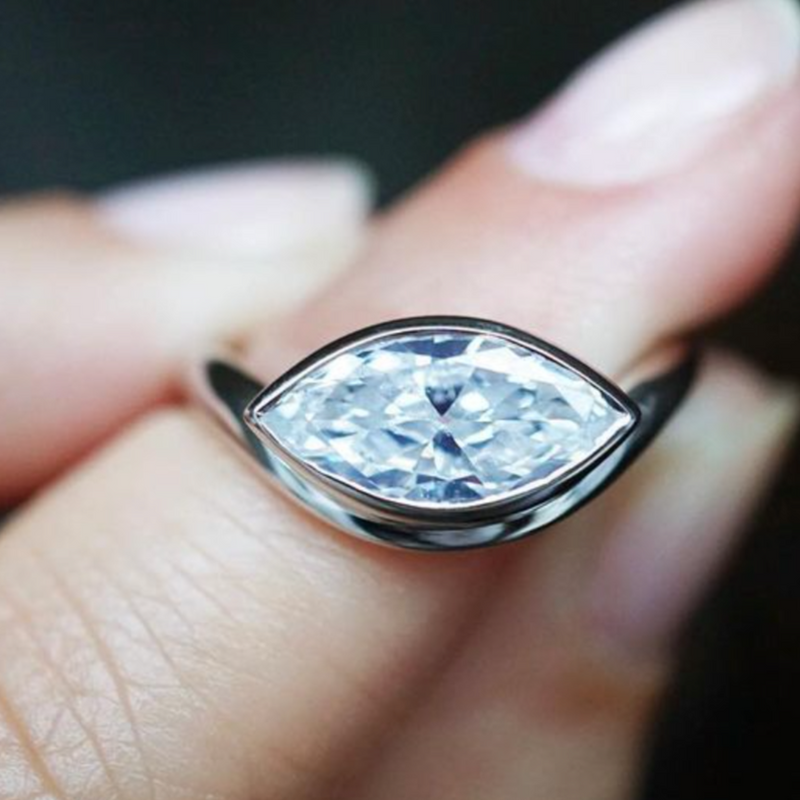 Nanette's Marquise Diamond Ring