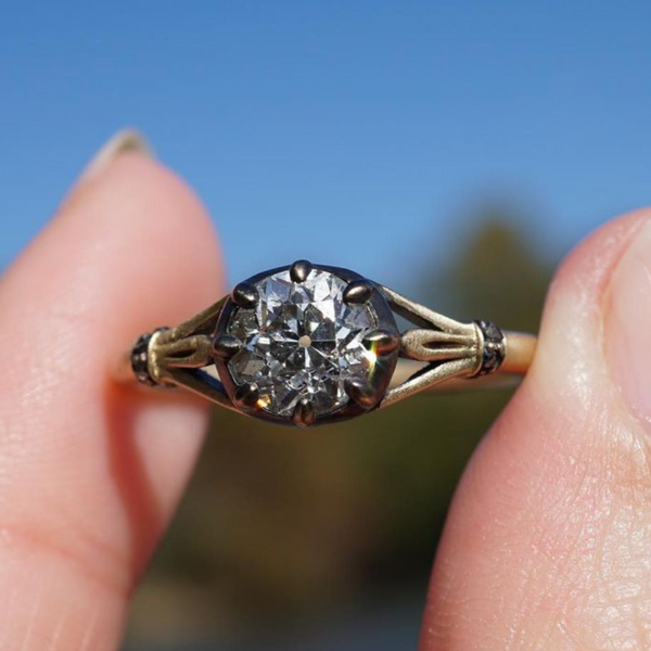 Christy's Georgian Engagement Ring
