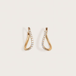 Isla Diamond Hoops