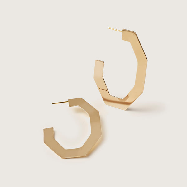 Medium Anna Hoops Sample Sale